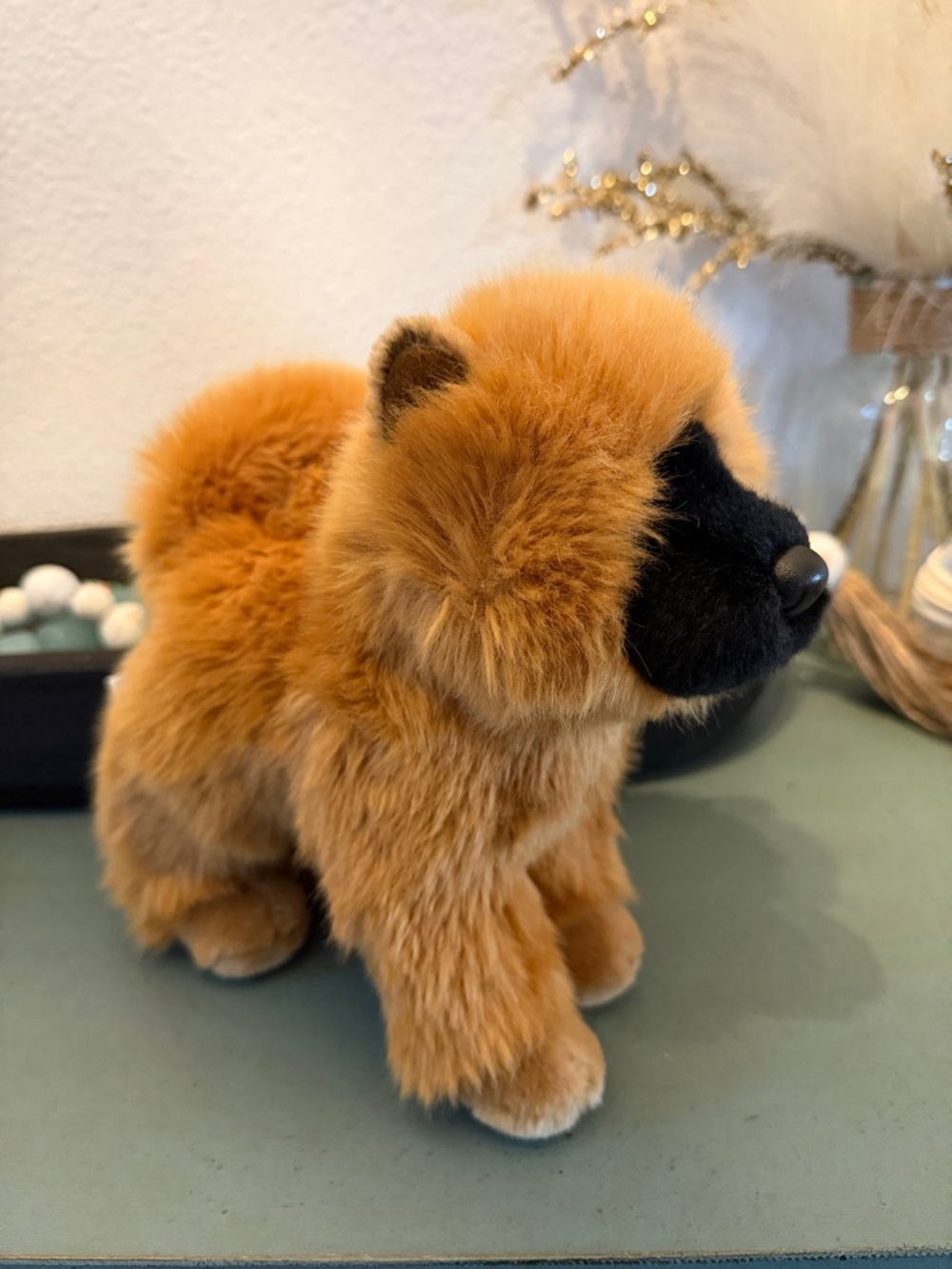 RARE/Retired Douglas Plush Taya the Chow Dog Stuffed Animal Realistic #1734
